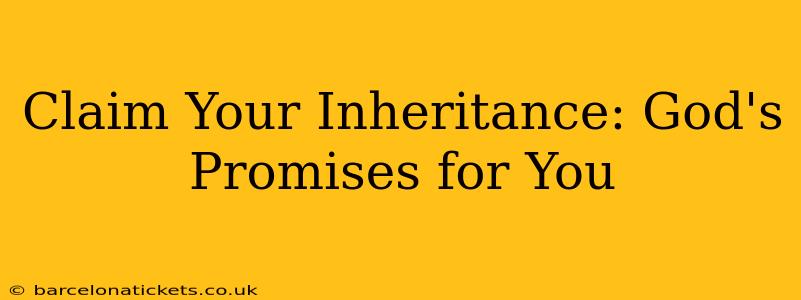 Claim Your Inheritance: God's Promises for You
