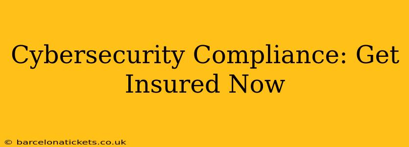 Cybersecurity Compliance: Get Insured Now