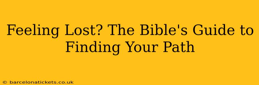 Feeling Lost? The Bible's Guide to Finding Your Path