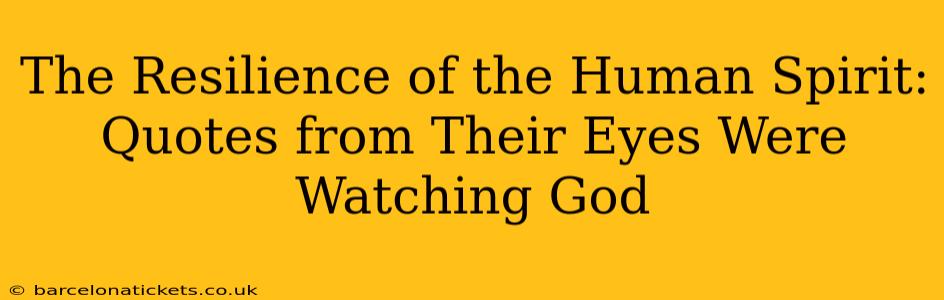 The Resilience of the Human Spirit: Quotes from Their Eyes Were Watching God
