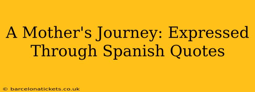 A Mother's Journey: Expressed Through Spanish Quotes