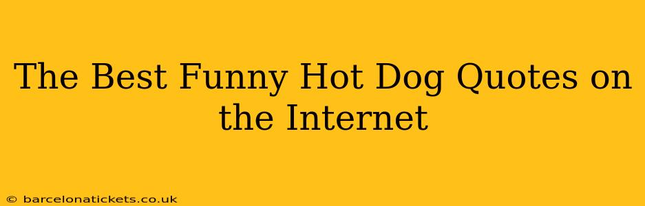 The Best Funny Hot Dog Quotes on the Internet